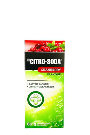 CITRO-SODA CRANBERRY GRANULES 60g