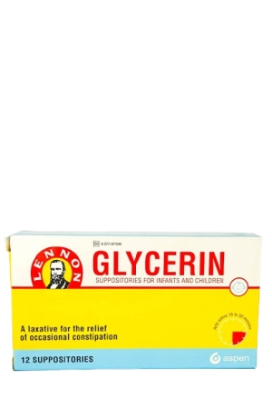 Glycerin Adult Suppositories 12s